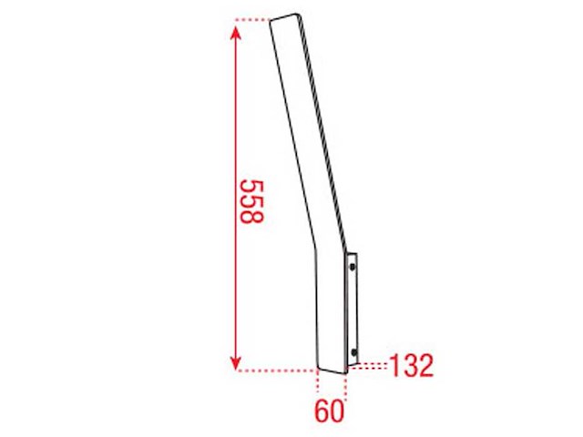 Artecta - bordeaux-1 ww - wandlamp (9x) - afbeelding 2 van  8