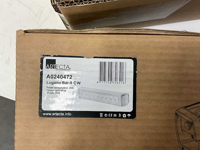 Artecta - lugano bar-9 cw - buitenverlichting (8x) - afbeelding 2 van  3