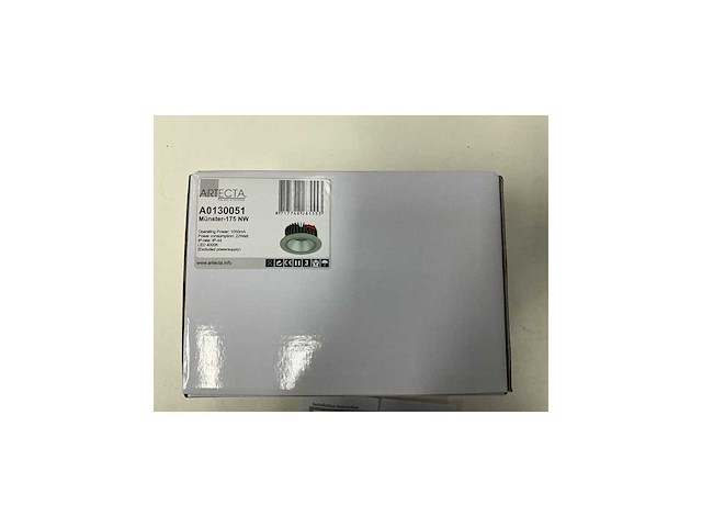 Artecta - münster-175 nw - inbouw lamp - plafondlamp (40x) - afbeelding 3 van  3