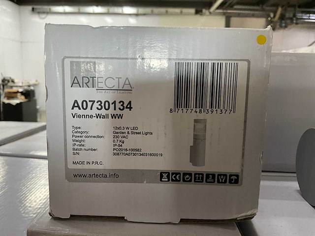 Artecta - vienne-wall ww - wandverlichting - wandlampen (5x) - afbeelding 3 van  3