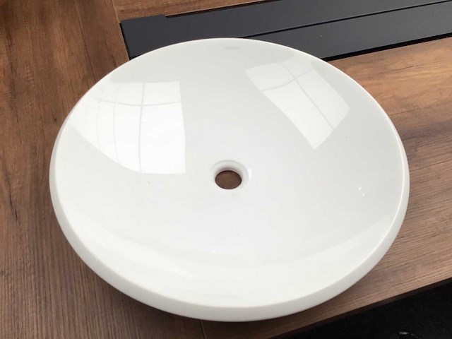 Artelinea waskom glans wit 50x11 cm - afbeelding 1 van  5