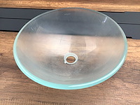 Artelinea waskom helder glas 42x15 cm - afbeelding 1 van  4