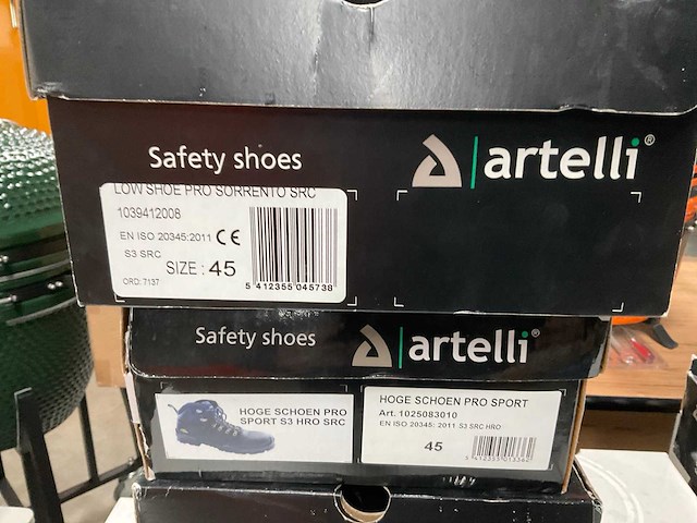 Artelli hoog en laag werkschoenen - afbeelding 6 van  10
