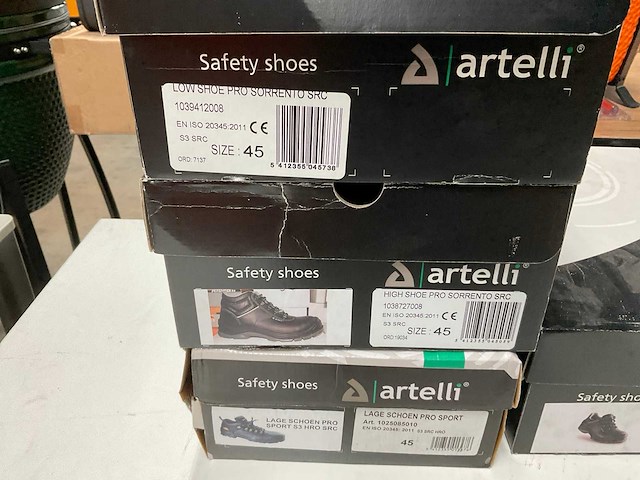 Artelli hoog en laag werkschoenen - afbeelding 7 van  10