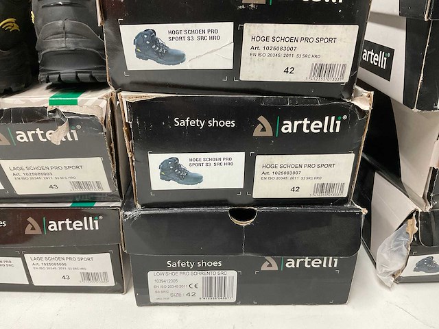 Artelli hoog en laag werkschoenen - afbeelding 9 van  10