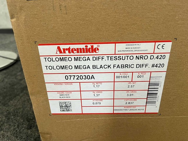 Artemide tolomeo mega - design vloerlamp - afbeelding 11 van  18
