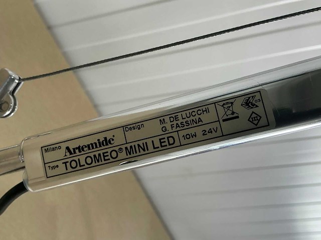 Artemide tolomeo mini led bureaulamp - afbeelding 7 van  7