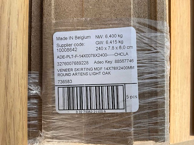 Artens plint (35x) - afbeelding 5 van  5