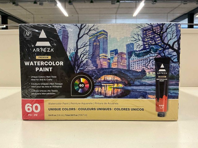 Arteza aquarelverfset – 60 kleuren (3x) - afbeelding 2 van  4