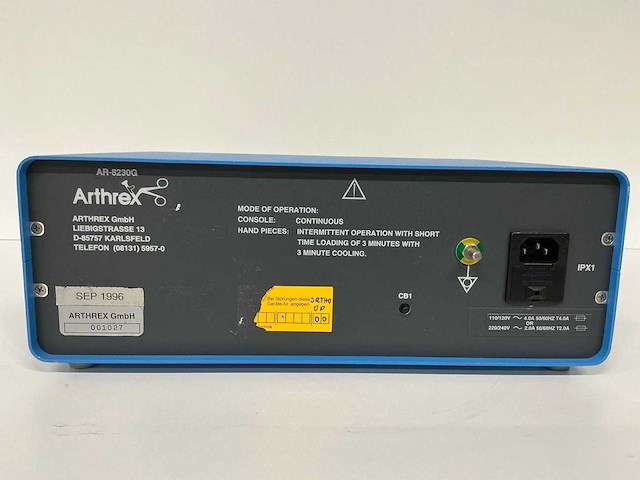 Arthrex ar-8200sg adapteur power system - afbeelding 2 van  2