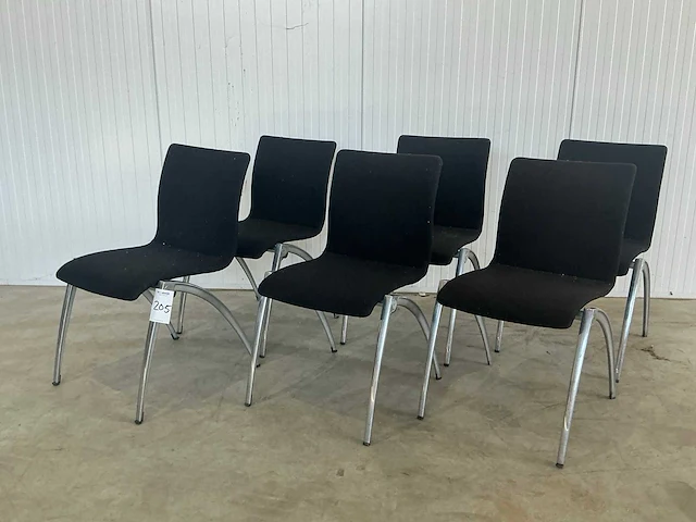 Artifort kantinestoel (6x) - afbeelding 1 van  8