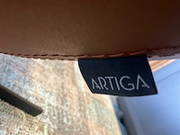 Artiga draaibare lederen fauteuil - afbeelding 7 van  7
