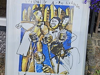Artprint, herman brood, brother ray & charles, 1993