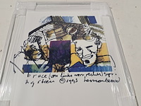 Artprint, herman brood, "bruce springsteen", 1993