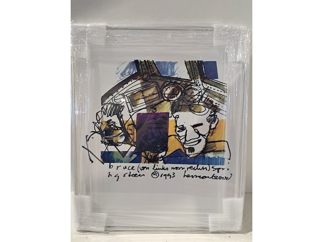Artprint, herman brood, "bruce springsteen", 1993 - afbeelding 2 van  5