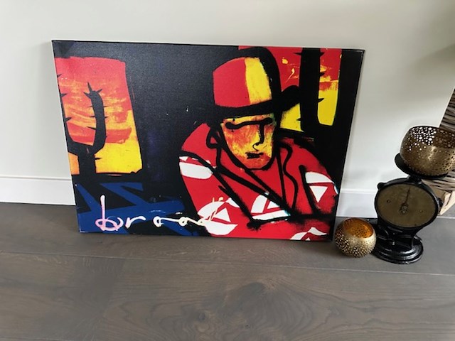 Artprint herman brood "cactus man" - afbeelding 1 van  2