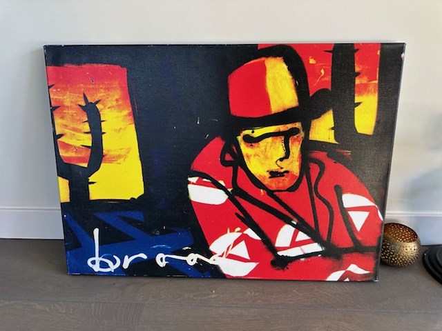 Artprint herman brood "cactus man" - afbeelding 1 van  4