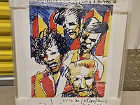 Artprint, herman brood, "elvis jerry lee killer", 1993