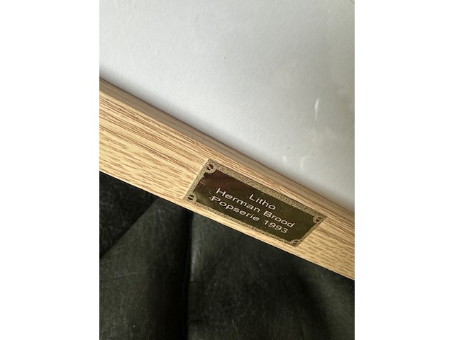 Artprint herman brood "eric clapton" slowhand , 1993 - afbeelding 3 van  3