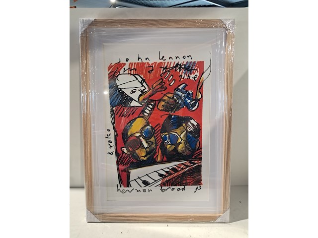 Artprint, herman brood, "john lennon", 1993 - afbeelding 1 van  5