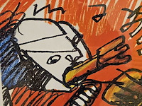 Artprint, herman brood, "john lennon", 1993 - afbeelding 4 van  5