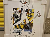 Artprint, herman brood, "michael jackson", 1993 - afbeelding 3 van  5
