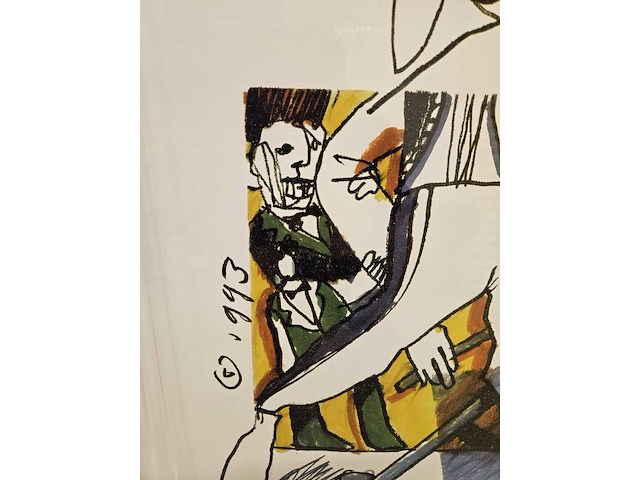 Artprint, herman brood, "michael jackson", 1993 - afbeelding 5 van  5