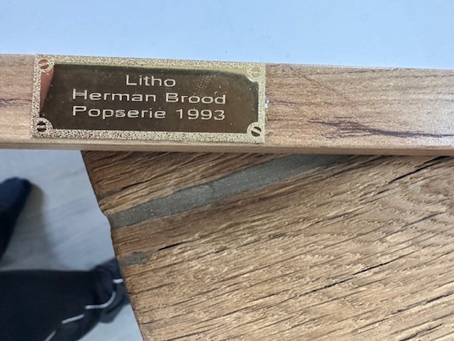 Artprint herman brood "mick jagger" rolling stones , 1993, 1993 - afbeelding 3 van  3