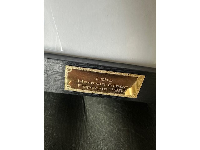 Artprint herman brood "mick jagger" rolling stones, 1993 - afbeelding 3 van  3