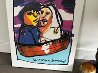 Artprint herman brood "no problem" - afbeelding 1 van  2