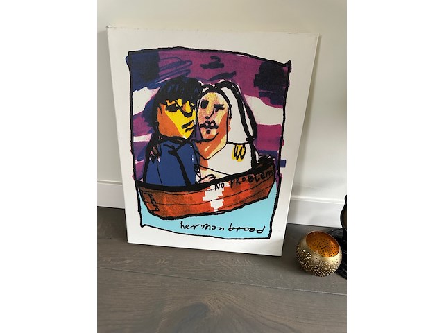 Artprint herman brood "no problem" - afbeelding 1 van  2