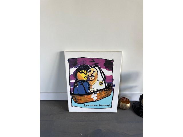 Artprint herman brood "no problem" - afbeelding 1 van  3