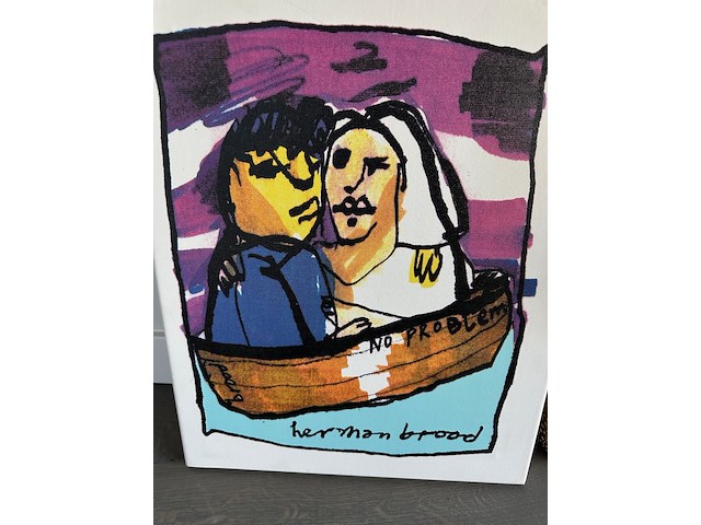 Artprint herman brood "no problem" - afbeelding 3 van  3