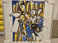 Artprint, herman brood, "ray & charles", 1993 - afbeelding 3 van  5