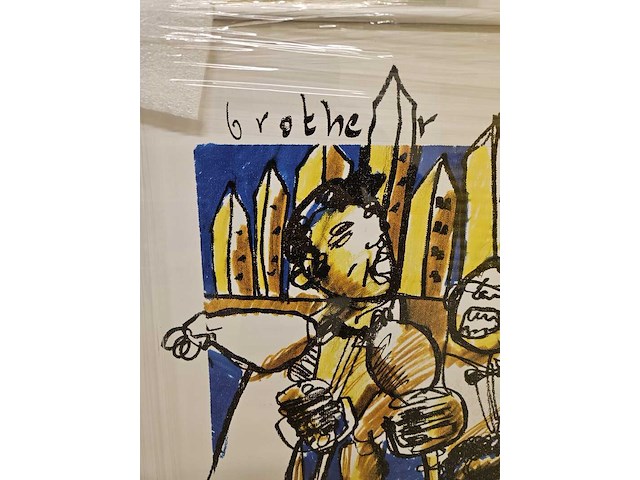 Artprint, herman brood, "ray & charles", 1993 - afbeelding 5 van  5
