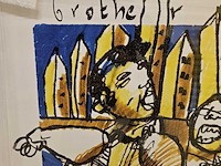 Artprint, herman brood, "ray & charles", 1993 - afbeelding 5 van  5