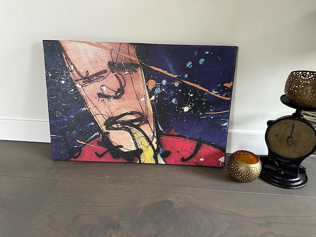 Artprint herman brood "trumpet man" - afbeelding 1 van  2