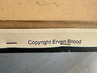 Artprint herman brood "vliegtuig " - afbeelding 2 van  3