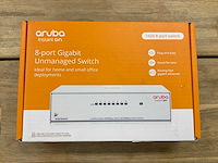 Aruba 1430 8-port gigabit switch - afbeelding 1 van  2