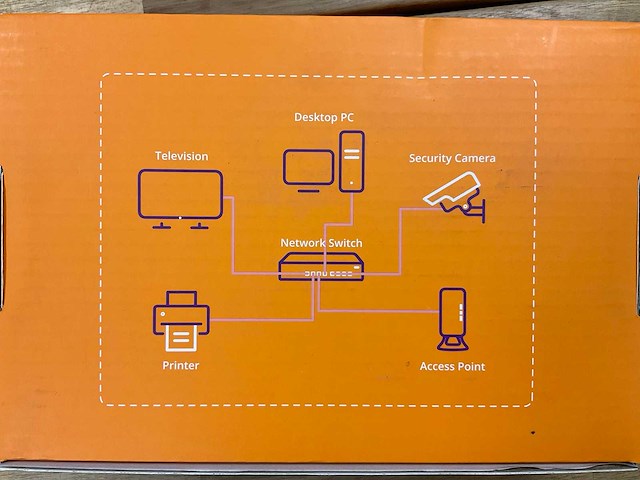 Aruba 1430 8-port gigabit switch - afbeelding 2 van  2