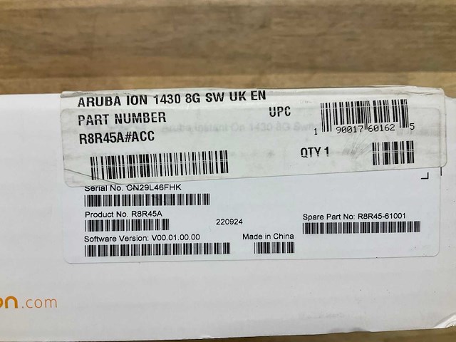 Aruba 1430 8-port switch - afbeelding 2 van  2