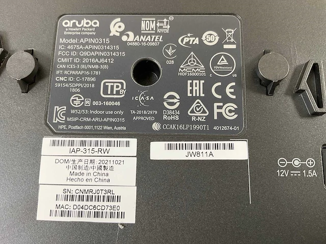 Aruba (apin0315), networking wi-fi access point (14x) - afbeelding 9 van  9