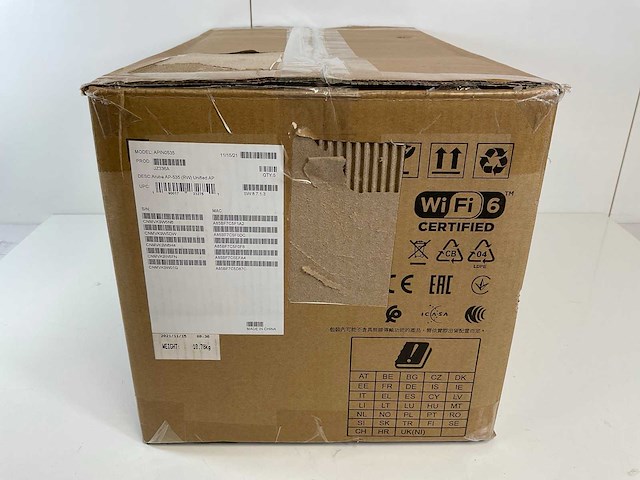 Aruba (apin03535) wi-fi 6, 2,4 + 5ghz, unified access points (new) (5x) - afbeelding 1 van  8