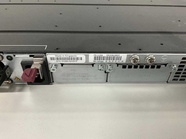 Aruba by hp rsvlc-1602 jl322a switch - afbeelding 4 van  5