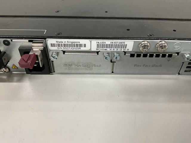 Aruba by hp rsvlc-1602 jl322a switch - afbeelding 4 van  5