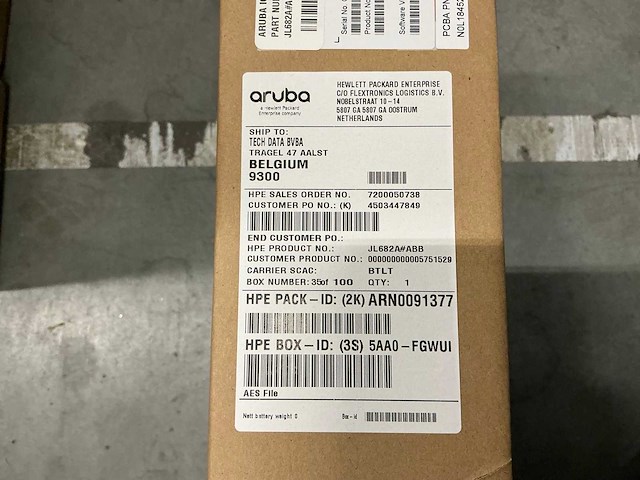 Aruba ion 1930 24g 4sfp + switch eu en - afbeelding 2 van  3