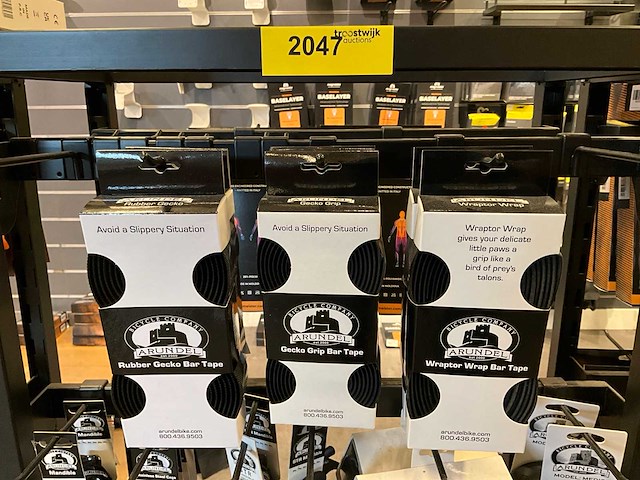 Arundel rubber gecko/gecko grip/wraptor wrap stuurlint (7x) - afbeelding 1 van  5