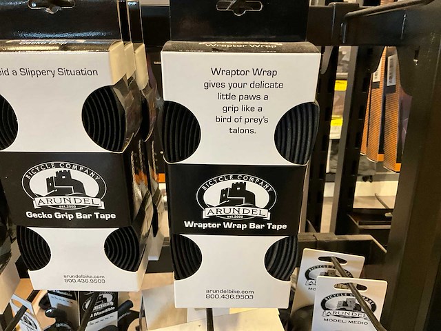 Arundel rubber gecko/gecko grip/wraptor wrap stuurlint (7x) - afbeelding 4 van  5