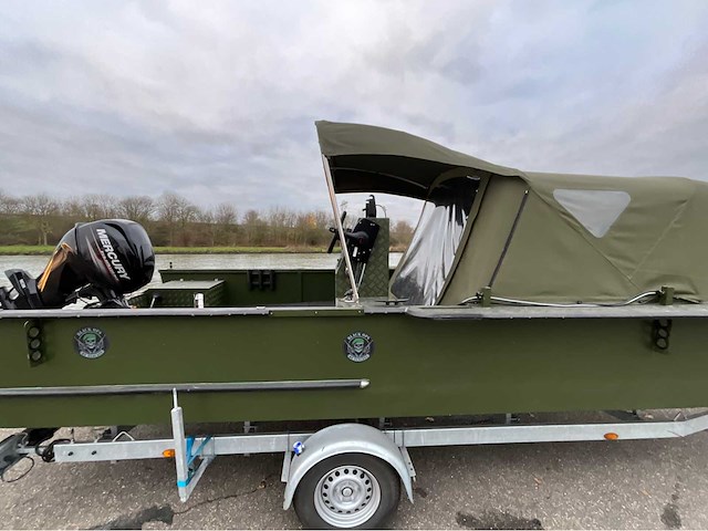 Arynboats model 700, 40hp mercury - afbeelding 4 van  22