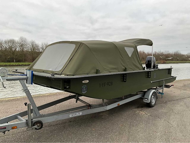 Arynboats model 700, 40hp mercury - afbeelding 18 van  22